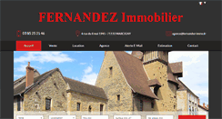 Desktop Screenshot of fernandezimmobilier.com